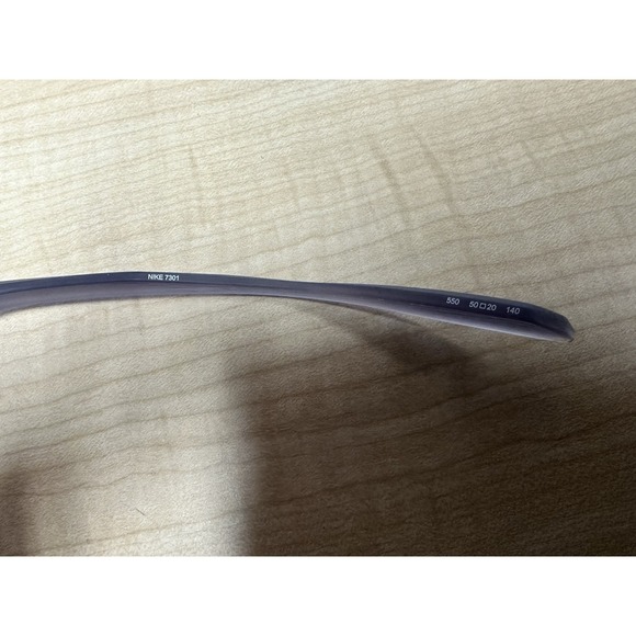 Nike 7301 550 Eyeglasses Indigo Haze Grey Purple Round Frames 50-20-140 - Picture 5 of 7